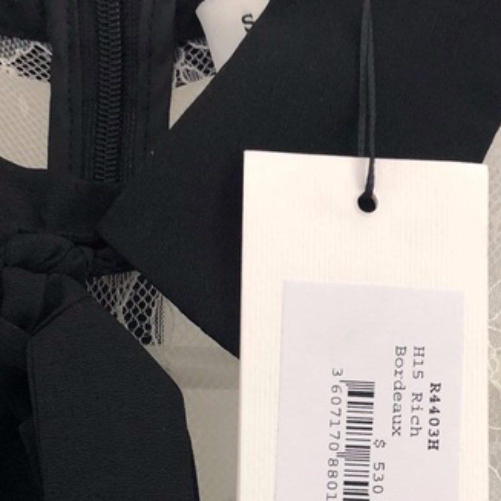 New Sandro Rozen Black Lace Dress - Picture 11 of 11
